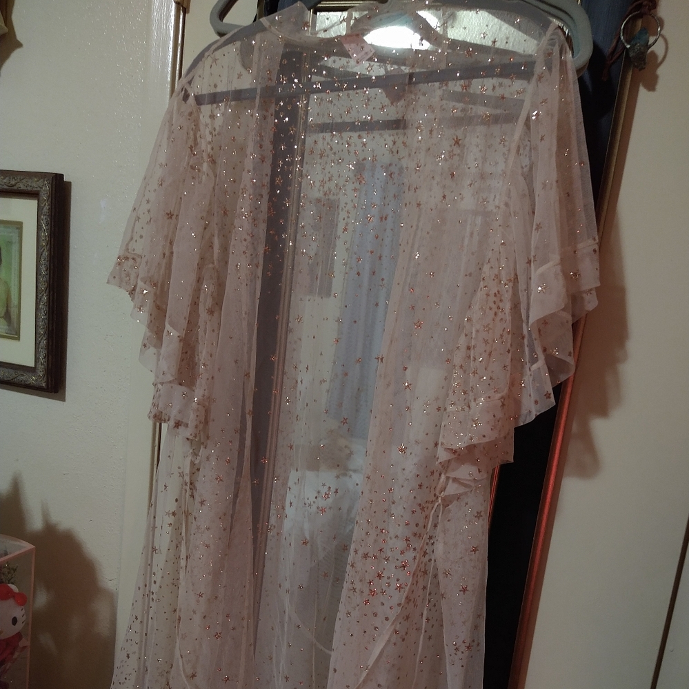 Victoria's Secret star robe mesh medium/ large